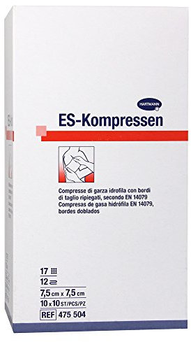 ES-Kompressen Steril 7,5x7,5 cm Großpackung