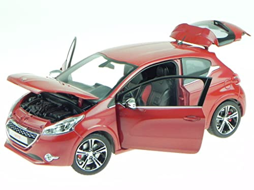 Norev PDHgeot 208 GTI rot 2013 Modellauto 184700 1:18