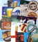 Series 4 Lot de 25 sous-verres avec marques de bière traditionnelles