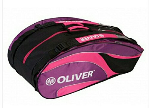 Oliver Triplebag XL Schlägertasche, Tennistasche, Squashtasche, Badmintontasche, Schlägerbag, Racketbag (lila/pink)