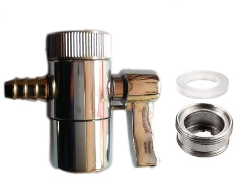 Abzulenken Sie Ventil abzulenken-10,5 mm Schl?uche f¨¹r Counter-Top-Wasser Filter Wasser Purifer RO-System Wasserhahn Adapter