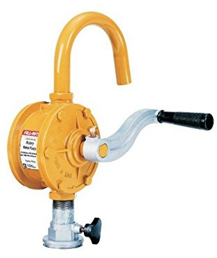 Fill-Rite SD62 Rotary Hand Pump with 3-Piece Steel Suction Pipe