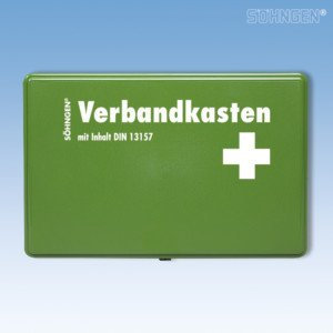 Verbandkasten KIELDIN 13157 Standard, Kunststoff grün