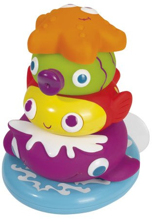 Simba Toys 104019678 - ABC Stapelfreunde für Badewanne