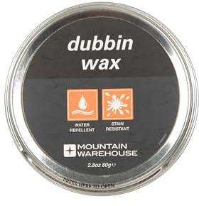 Mountain Warehouse Dubbin Lederfett - Ideal für alle Lederschuhe, strapazierfähiges Stiefelwachs, bereitet Leder mit wasserabweisendem Effekt auf und hält Leder weich