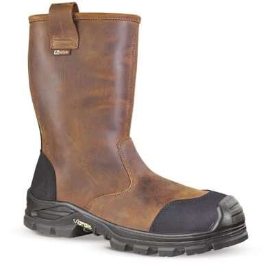 Jallatte - Bottes de sécurité Marron et Noire JALBOX SAS S3 Ci Hi HRO SRC 44 Marron/Noir