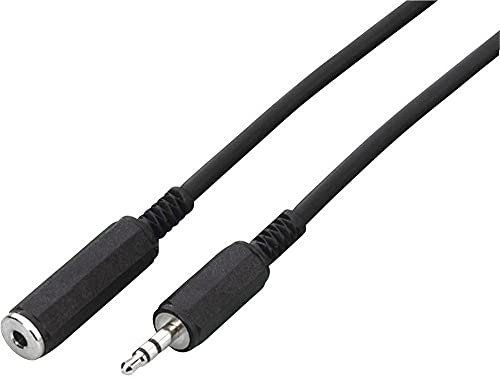Monacor mec-635 Kabel Audio schwarz