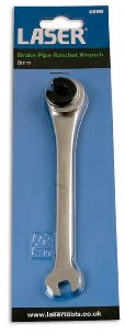 Laser 4899 Ratchet Flare Nut Wrench 8 mm