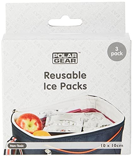 Polar Gear ice Pack, Silver and Blue, 10cmx10cm