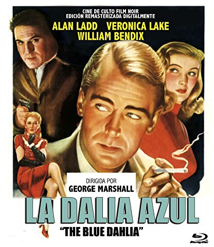 Le dahlia bleu (The Blue Dahlia, Importé d'Espagne, langues sur les détails)