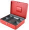 HMF 10130-03 Geldkassette 30 x 24 x 9 cm, rot