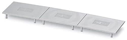 PHOENIX CONTACT HV M10/1-AP Abdeckprofil für Einbolzenklemme M10, Länge 156 mm, Breite 32 mm, Höhe 6,5 mm, Grau, 10 Stück