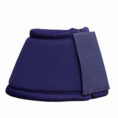 Euroriding Hufglocken Neopren Klettverschluss Größe M, Farbe dunkelblau