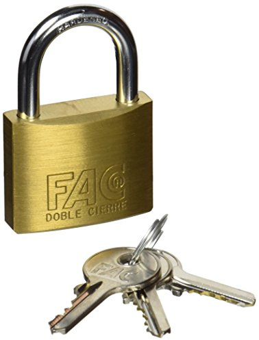 Fac - Candado pro 40 mm. laton an std caja