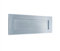 Traditional Letter Plate Satin Chrome 255 x 75mm
