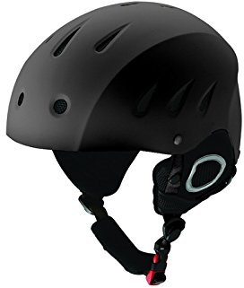 Manbi Jam Ski/Board Helmet, Black (Size 59/60 cm)