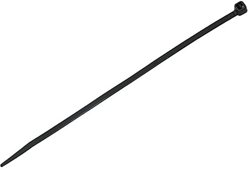 Donau Elektronik E581 Kabelbinder, 200 mm, Schwarz, 100 Stück