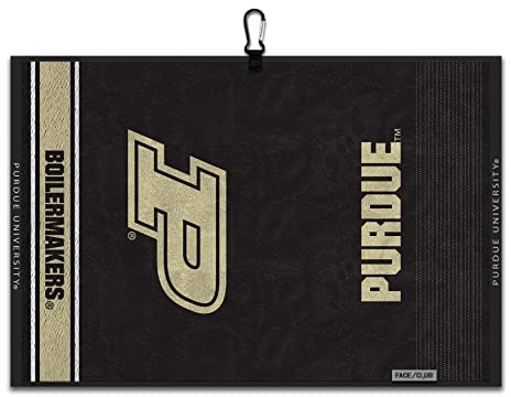 Team Effort Purdue Boilermakers Face/Club Jacquard Towel 16 x 24