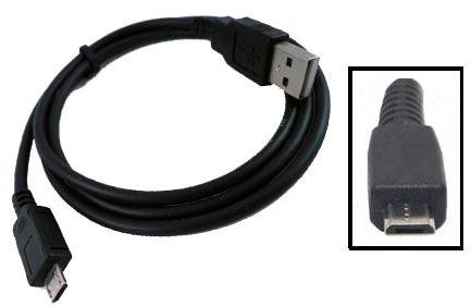 TECHGEAR Câble Micro USB Transfert de Donées Synchronisation pour Sony Xperia U/Sony Ericsson ST25i