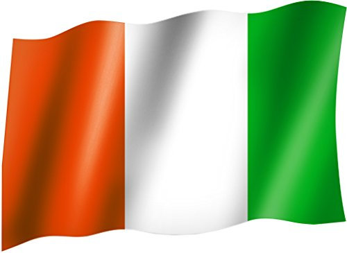 Flagge/Fahne ELFENBEINKÜSTE Staatsflagge/Landesflagge/Hissflagge mit Ösen 150x90 cm, sehr gute Qualität