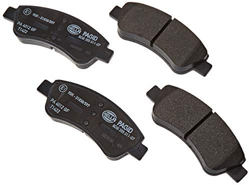 HELLA PAGID 8DB 355 011-071 Bremsbelagsatz - T1422 - Dicke/Stärke: 19mm - Bremssystem: Bosch - nicht für Verschleißwarnanzeiger vorbereitet - für u.a. CITROEN / OPEL / PEUGEOT / VAUXHALL