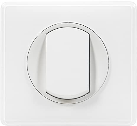 Legrand - Poussoir avec plaque Céliane Soft - 6A - Blanc