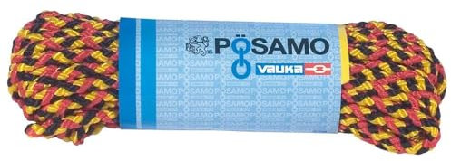 Format 4011645008838 – seil-pp 6 mm A 10 m schwarz-rot-gold Docke