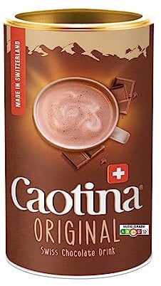 Caotina Original Trinkschokolade - Kakao-Pulver für heiße Schokolade mit echter Schweizer Schokolade - feinster Cacao nachhaltig und zertifiziert (1 x 500g)