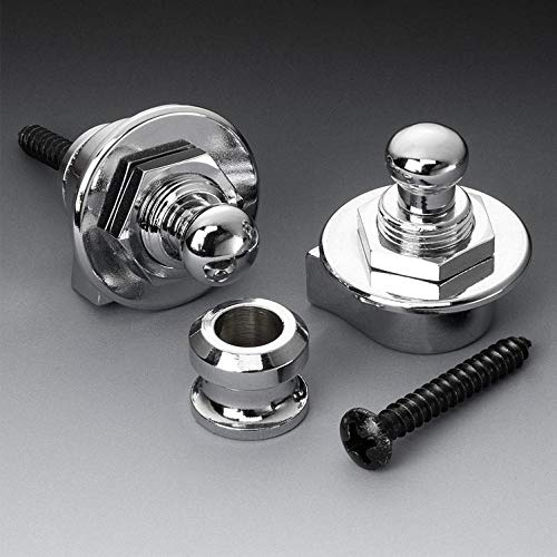 Schaller Security Locks Gitarrengurtschlösser – Chrom