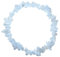 Chalcedon Armband, Splitter Armband echtes Edelsteinarmband Splitterarmband elastisch aufgezogen.(3382)