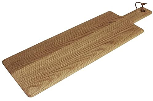 Olympia in quercia con manico in legno Board tagliere medio 15 x 155 x 400 mm presentazione