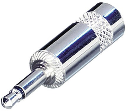 REAN Níquel NYS226 3.5mm Mono Jack Plug