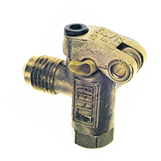 Europart LT 4G 1/4 Kältekreislauf Reparatur Ventil, Messing, Nadelventil, Grün