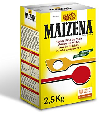 Maizena Harina Fina de Maíz Espesante Caja 2,5 kilogramos - Producto Sin Gluten