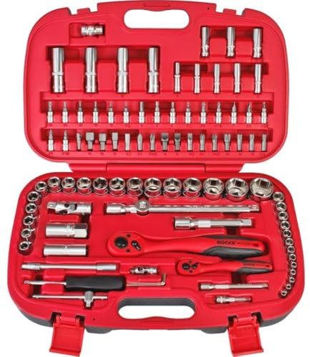 Werkzeugsatz 1/2”, 1/4”, 94-teilig