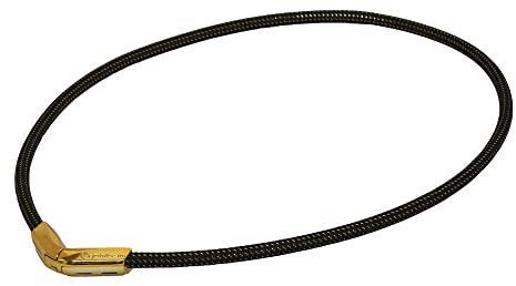 Phiten X50 Halskette Titan V-Rand Gold 50,8 cm Edge, 51 cm