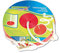 Outdoor active Tellerschaukel Kunststoff, Ø 28 cm