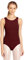 Capezio Damen Women's High-Neck Tank Leotard Trikot, Burgunder, S