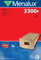 Menalux 3300 P Lot de 5 sacs en papier pour aspirateurs Philips et Karstadt