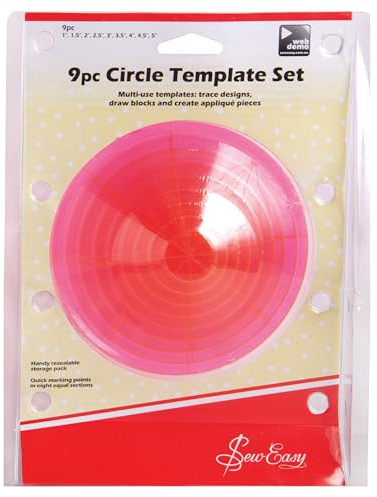 9 Piece Circular Template Set