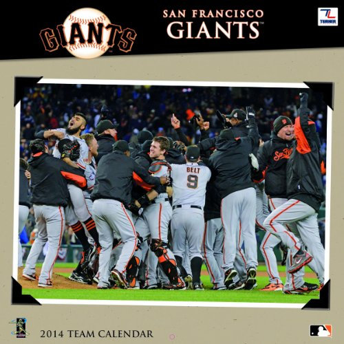 Turner Perfect Timing 8011429 Wandkalender San Francisco Giants Team, 30,5 x 30,5 cm