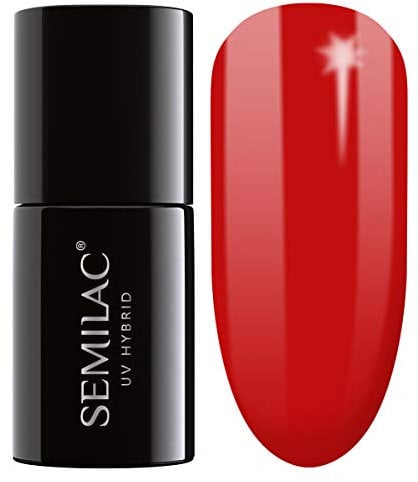 Semilac UV Nagellack 063 Legendary Red 7ml Kollektion Hottie