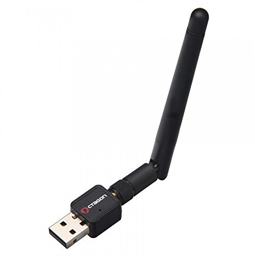 Octagon 150Mbit/s WL028 USB Wlan Stick mit Antenne Schwarz für Linux E2 Receiver