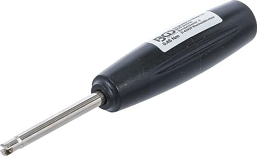 BGS 1551 | Tournevis dynamométrique pour inserts de valves | 0,45 Nm