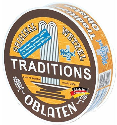 Wetzel Karlsbader Oblaten Runddose 250 g
