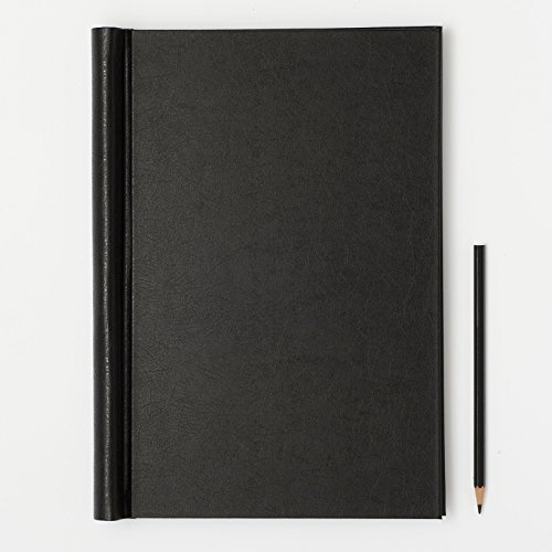 LEUCHTTURM1917 303202 Klemmbinder PEKA A4, maximal 500 Blatt, Schwarz