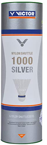 VICTOR Badminton Bälle Shuttle 1000 weiß (grün/langsam)