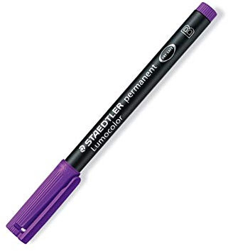 Feinschreiber Universalstift Lumocolor permanent, B, violett