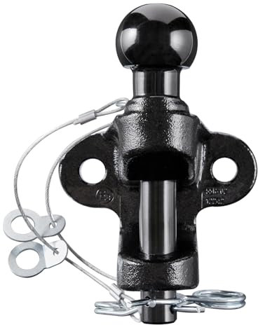 RING 50 mm Heavy Duty Ball & Pin Coupling - Suitable for Leisure, Commercial & Agricultural Trailers