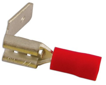Connect 30149 Red Piggyback Terminal 6.3mm 100pc